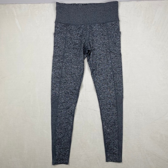 Athleta Exhale Stash Pocket Heel Tight In Softluxe Dark Heathered Gray Size 1X - Picture 8 of 10